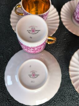 kávový porcelánový set - 2