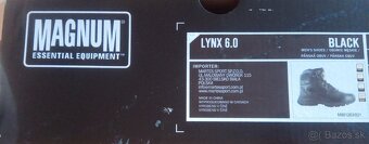 Topánky Magnum LYNX 6.0 veľkosť EU4 - 2
