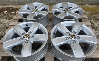ORIGINÁL VW HLINÍKOVÉ DISKY 5x112 R15 - 2