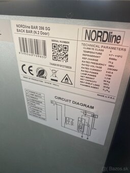 NORDline BAR 286 SG posuvné dvere - 2