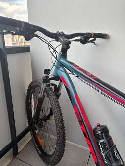 CTM REIN 3.0 27,5" 2020, matná šedo-modrá/červená, XL (20" - 2