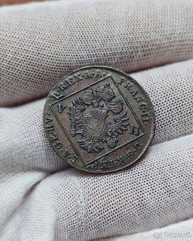 7 grajciar 1802 G, Nagybanya, krásny, veľmi vzácny - 2