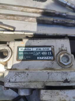 silná odolná zbíjačka Makita PR-38e - 2