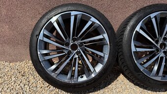 Alu disky Skoda Superb IV L&K R19 + zimné pneumatiky - 2
