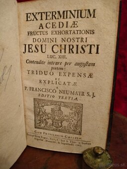 Stará vzácna kniha 1763 - 2