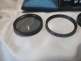 Filter set DolDer 58mm CPL, UV, ND8 - 2