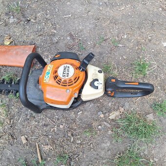 Motorový plotostrih STIHL HS 81 R / použitý, funkčný - 2