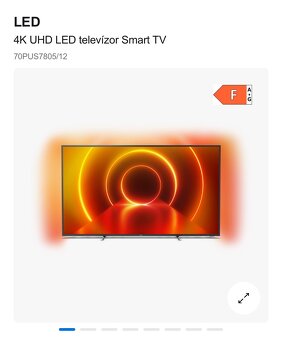 Led televízor Smart Tv 178 cm - 2