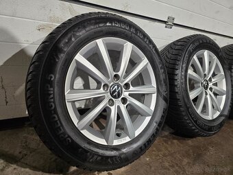 Zimná Sada Volkswagen Passat B8+Zánovné Pneu 215/60 R16 - 2