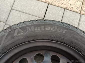 Pneu na plechovych diskoch 155/65 R14 - 2