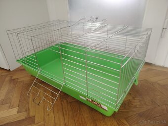 Výborná klietka pre králika, morča, 77x47x34cm, pekná - 2