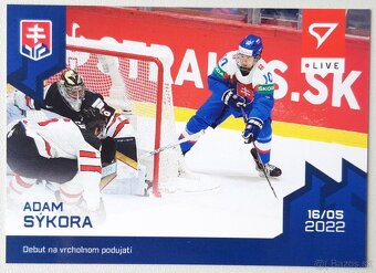 Hokejové kartičky HOKEJOVÉ SLOVENSKO 2022/2023 - L I V E - 2