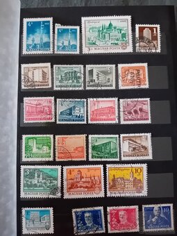 Známky Maďarsko v albume - 2