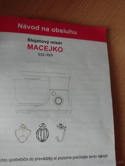 Príslušenstvo k mixéru Macejko SM 989 - 2