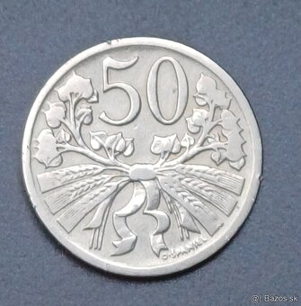 50 halier 1927 krásny - 2