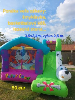 Skákacie hrady na prenájom - 2