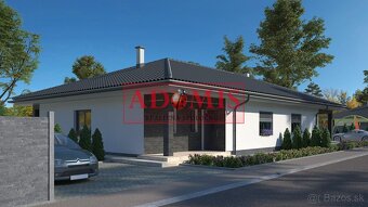 4-izb. bungalov, asfalt, vodovod, 6ar, Ploské, iba 15 km z - 2