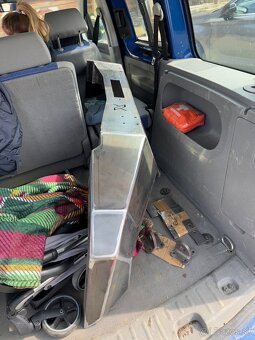 Jeep zj predný pevnostný nárazník - 2