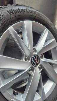 ZIMNE CONTINENTAL TS870 205/55 R17 + ALU VW - 2