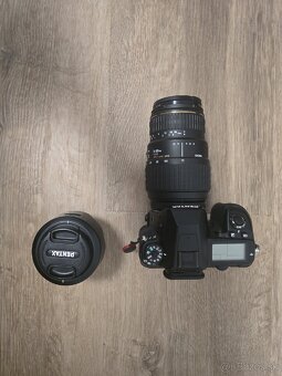 Pentax k-7 s objektívmi - 2