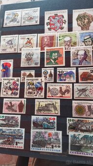 Známky Československo 1972kompletní rok - 2