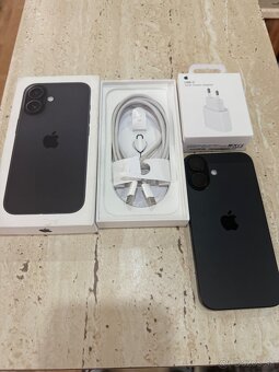 Iphone 16 pamäť 128 GB nový záruka+ nabíjačka - 2