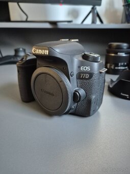Canon EOS 77D + Objektívy Canon 18-55, Canon 55-250 - 2
