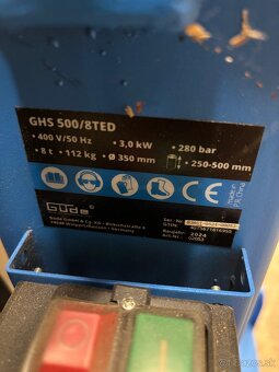 Prenájom - Štiepačka dreva GHS 500/8TED - 2