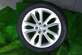 16”--ORIG--VW--KONCERN--ŠKODA FABIA-5x100 R16---LETNA-SADA - 2
