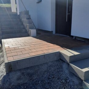 Pokladka zámkovej dlažby, ploty,schody - 2