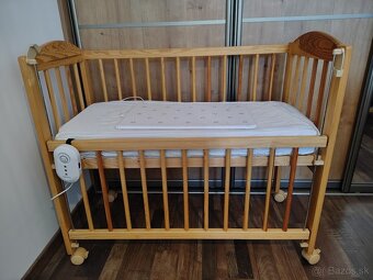 Detská postieľka z masívu - 2