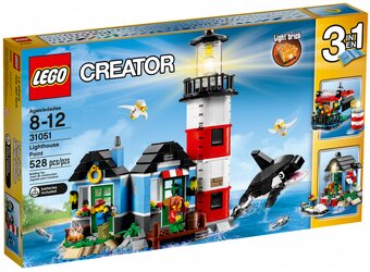 Lego Creator 3in1 nerozbalene sety - profi zberateľ - 2