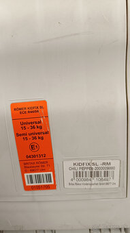 Autosedačka Romer KIDFIX,15-36kg, ISOFIX - 2