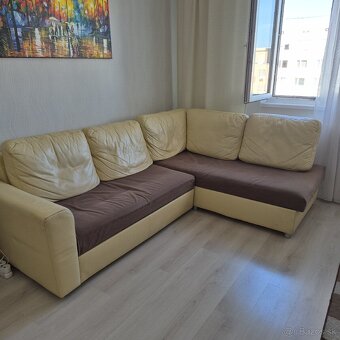 Kožený rohový gauč - 2