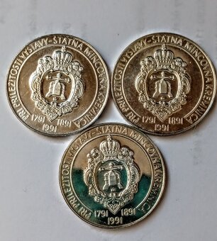 ZBERATELSKE ZETONY LOT - 2