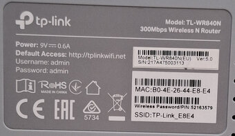 Router TP-Link TL-WR840N Wireless N 300Mbit/s - 2