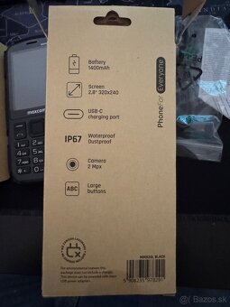 Odolny mobilny telefón MAXCOM 920l so svietidlom - 2