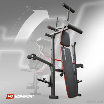 Multifunkčná lavička HOP-SPORT HS-1055 PRO - NOVÁ - 2