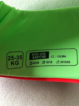 Plavecká vesta SWIMVEST+ zeleno-modrá 25-35kg - 2
