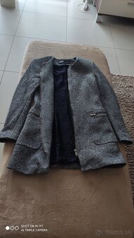 Jarný kabátik/sako ZARA, veľkosť XS - 2