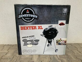 Jamestown Kotlový gril na drevené uhlie Dexter XL pr. 57 cm - 2