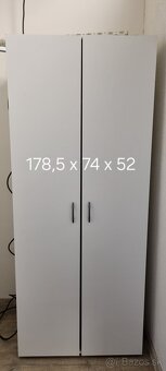 Šatníkove skrine 3ks - 2
