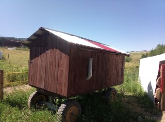 Budka na podvozku , príves - 2
