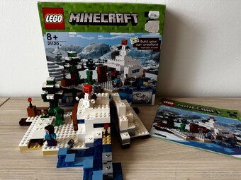 Lego Minecraft 21120 Snežná skrýša / Snow Hideout - 2