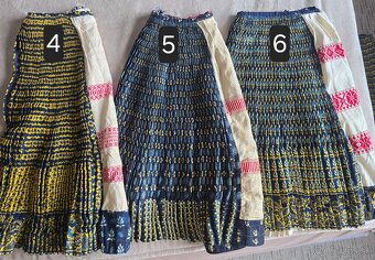 Stary kro Važrc modrotlač sukne - 2