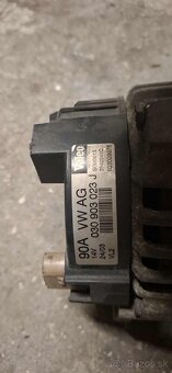 Alternátor 90A Škoda , Volkswagen , Seat , Audi - 2