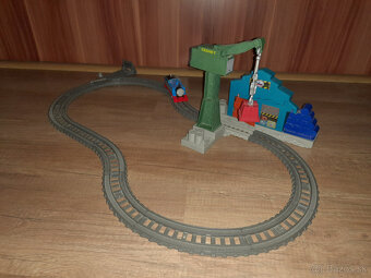 Lokomotíva Tomáš - dráha, prístav - 2