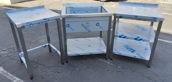 Nerezový pracovný stôl - 2