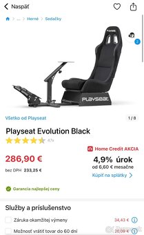 Volant +Kreslo+Pedale PC-Xbox - 2