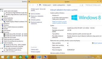 Predám funkční nt hp mini 3660 100 Intel Atom 2 gb ram - 2